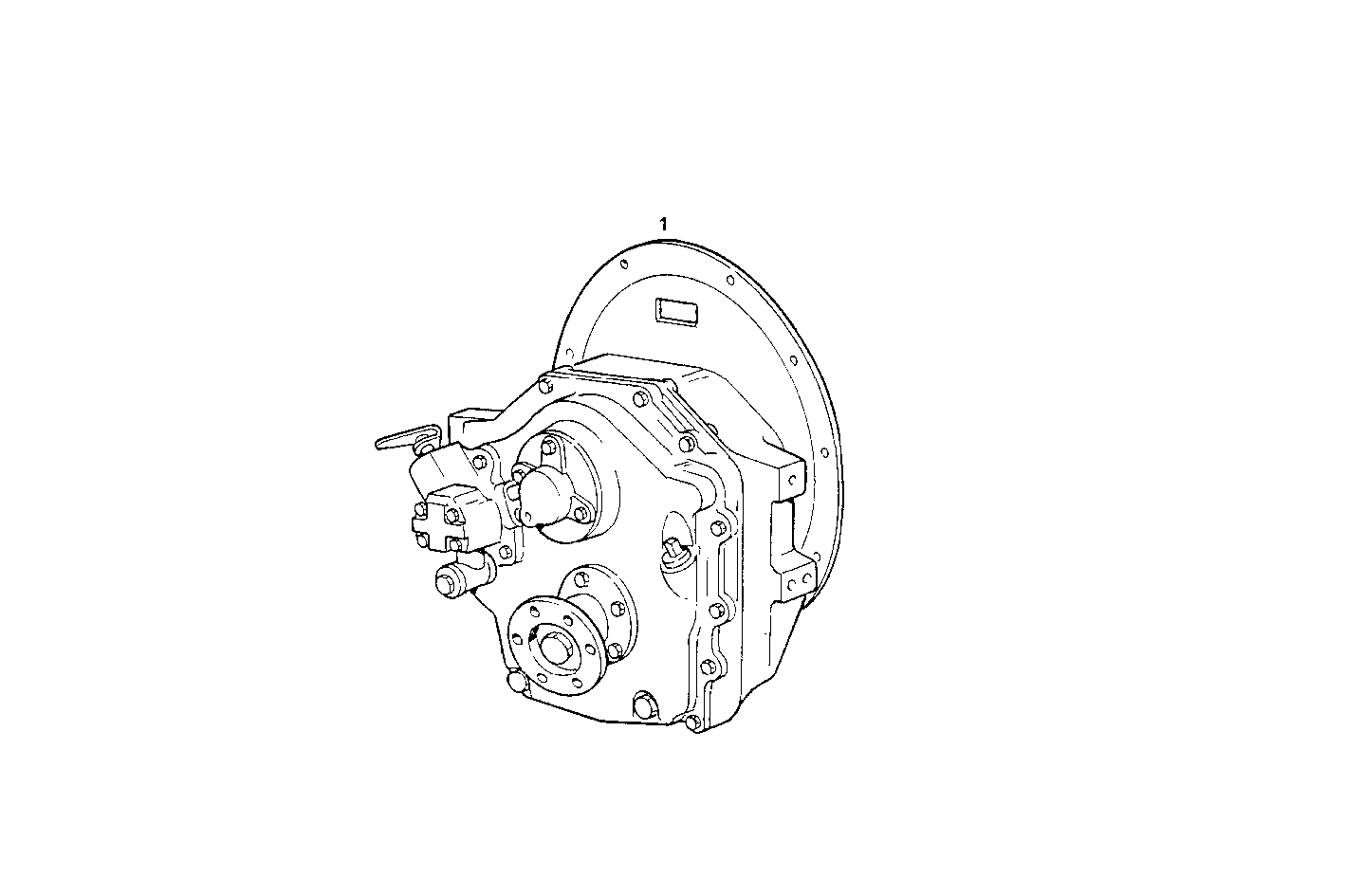 MARINE GEAR ZF- 220 - N67MNSM22.11 NEF 6 mechanic. parts diagram