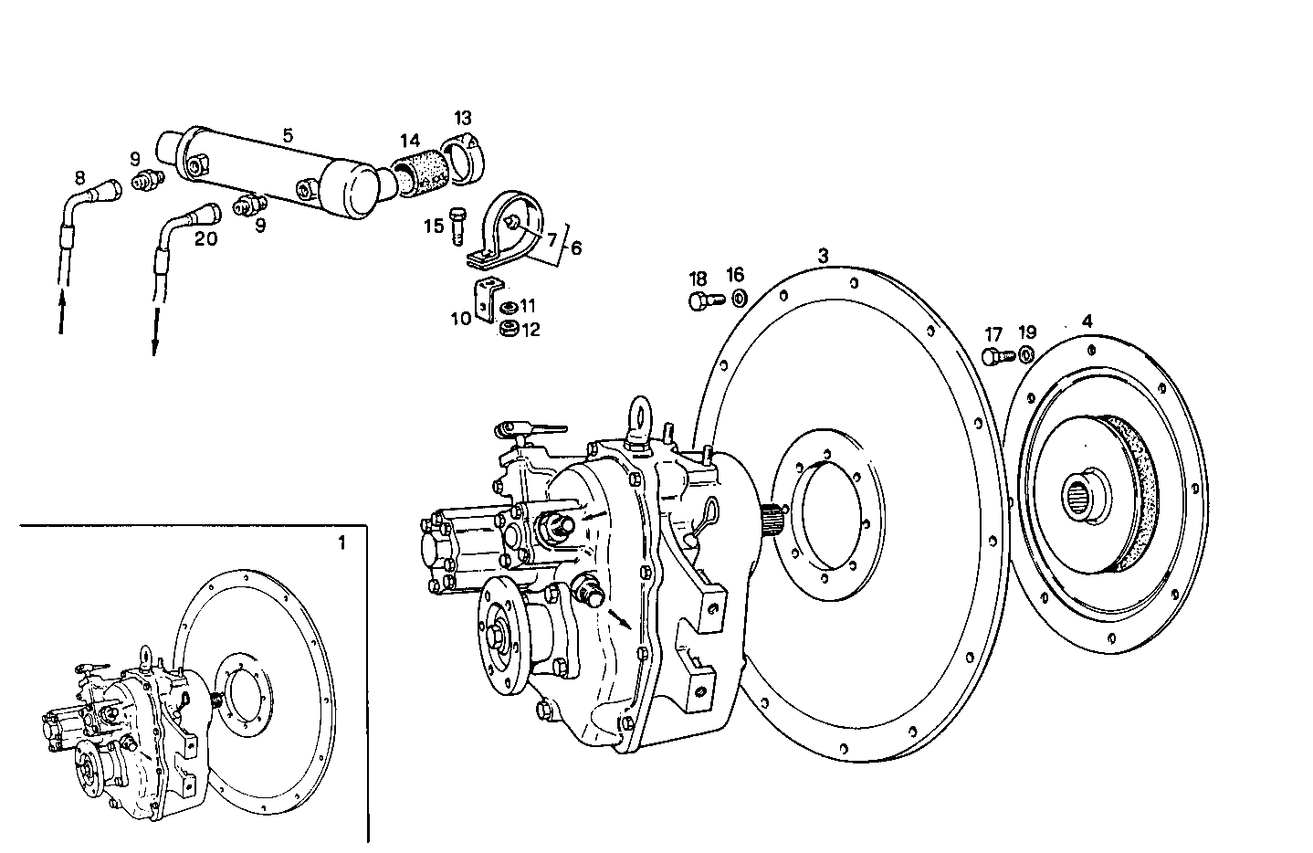 MARINE GEAR TECHNODRIVE TM 93 - 8031M06.01 8031M06 parts diagram