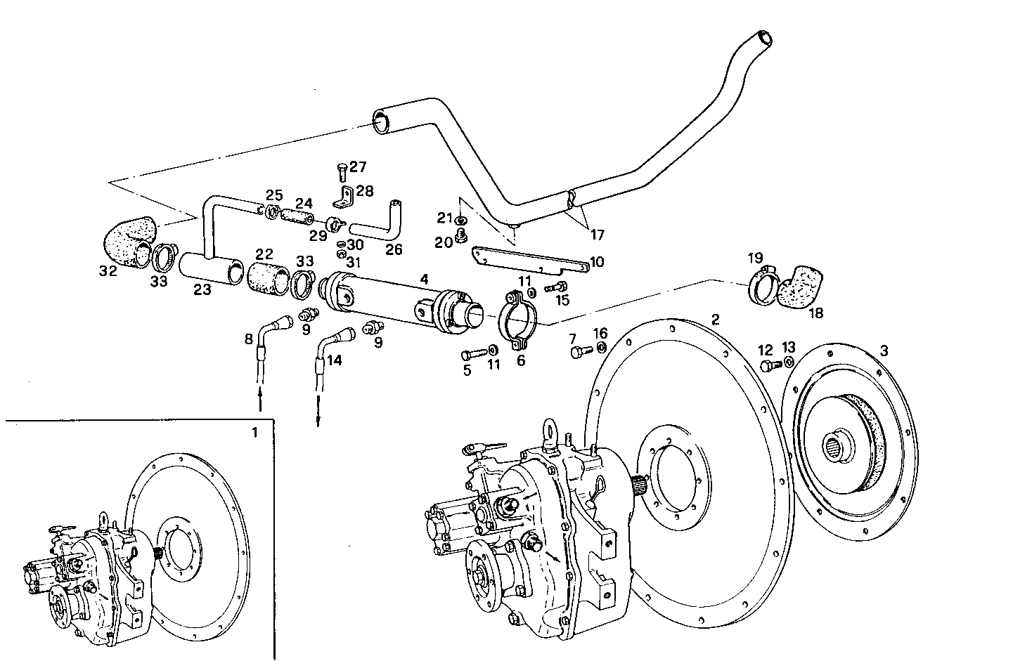 MARINE GEAR TECHNODRIVE TM 93 - 8041M08.21 8041M08 parts diagram