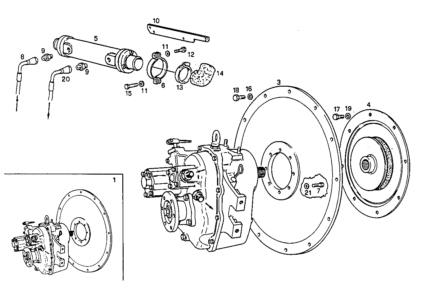 MARINE GEAR TECHNODRIVE TM 93 - 8035M06.00 8035M06 parts diagram