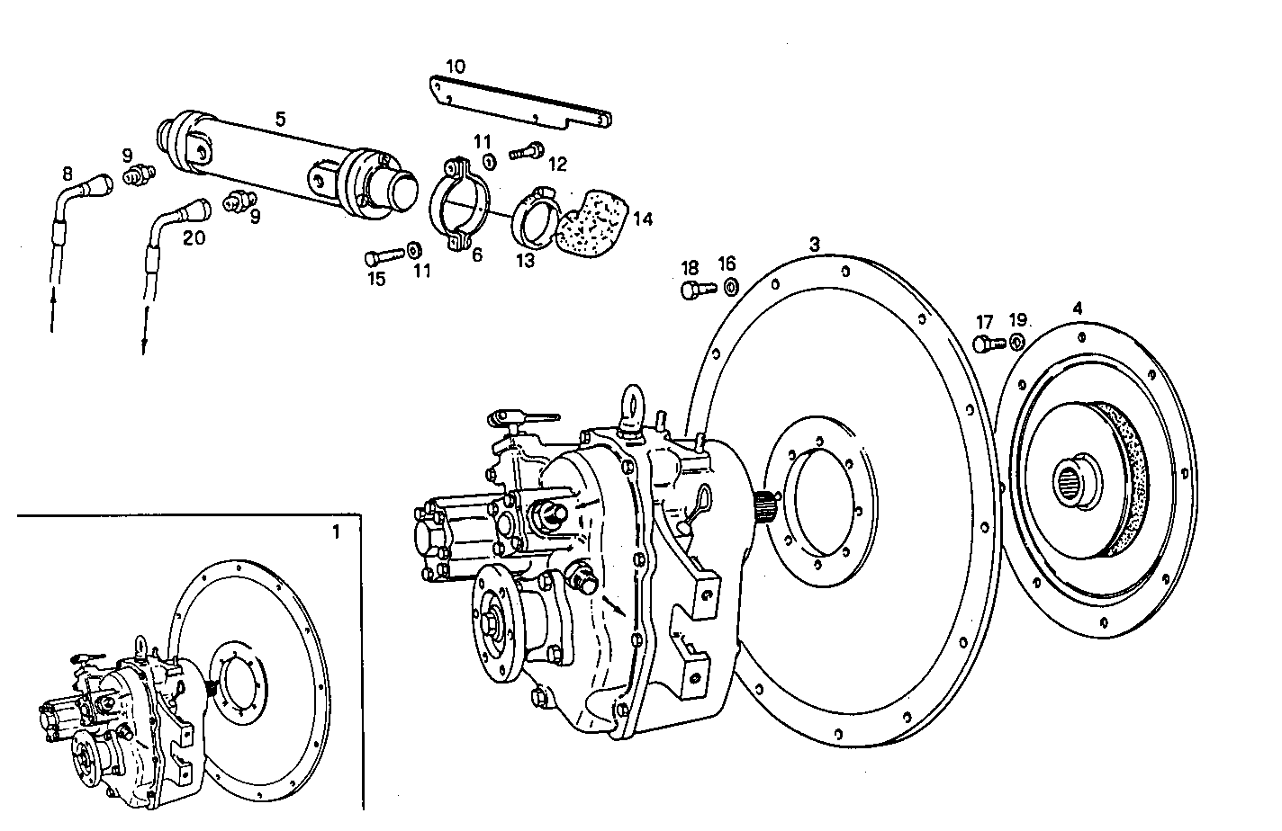 MARINE GEAR TECHNODRIVE TM 93 - 8041M09.02 8041M09 parts diagram