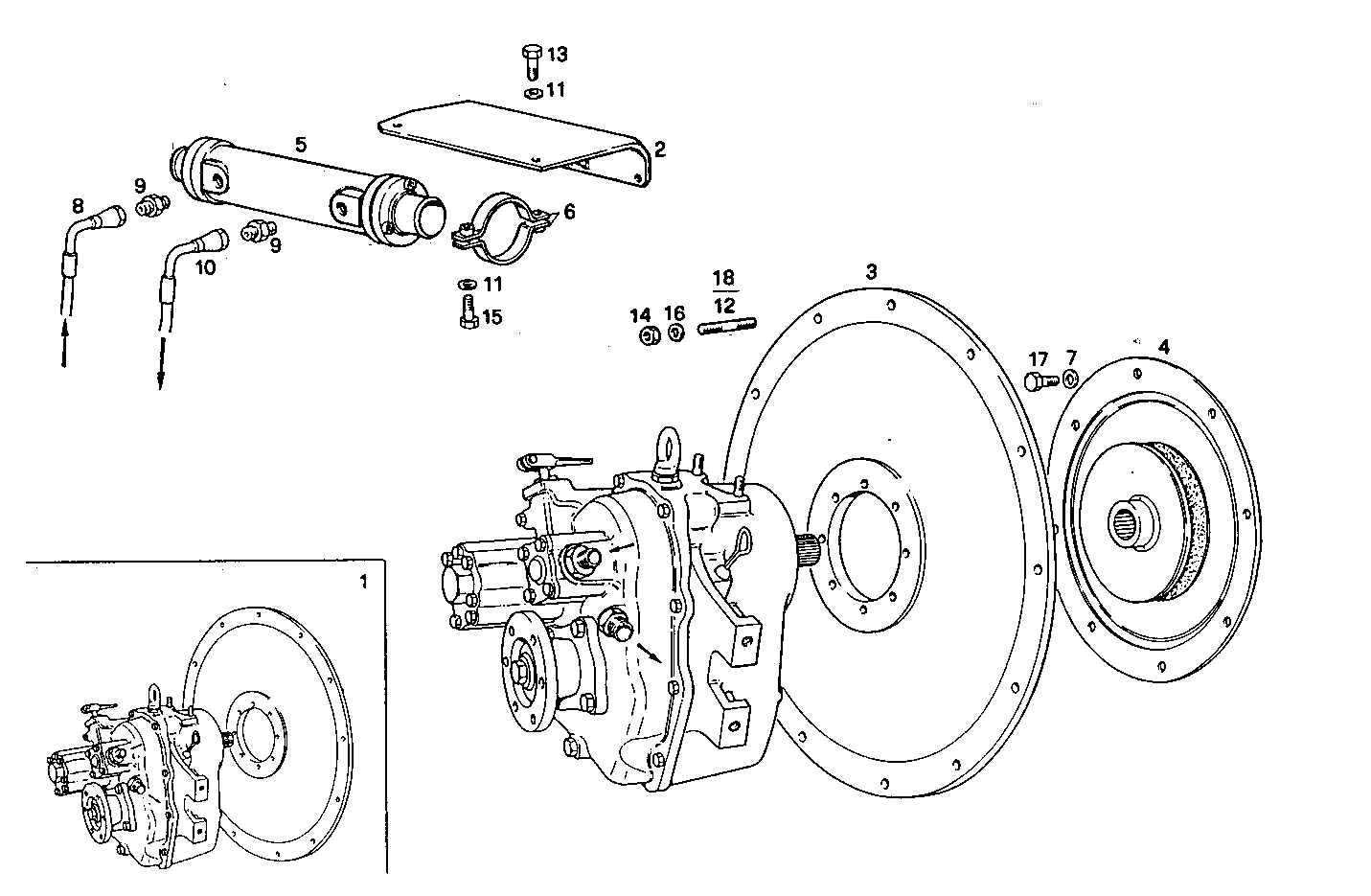 MARINE GEAR TECHNODRIVE TM 93 - 8041SRM15.10 8041SRM15 parts diagram