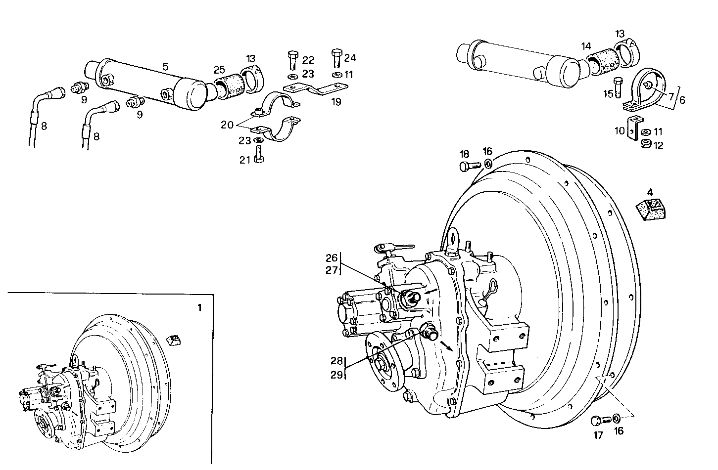 MARINE GEAR TECHNODRIVE TM 265 A - 8361SRM32.00 8361SRM32 parts diagram