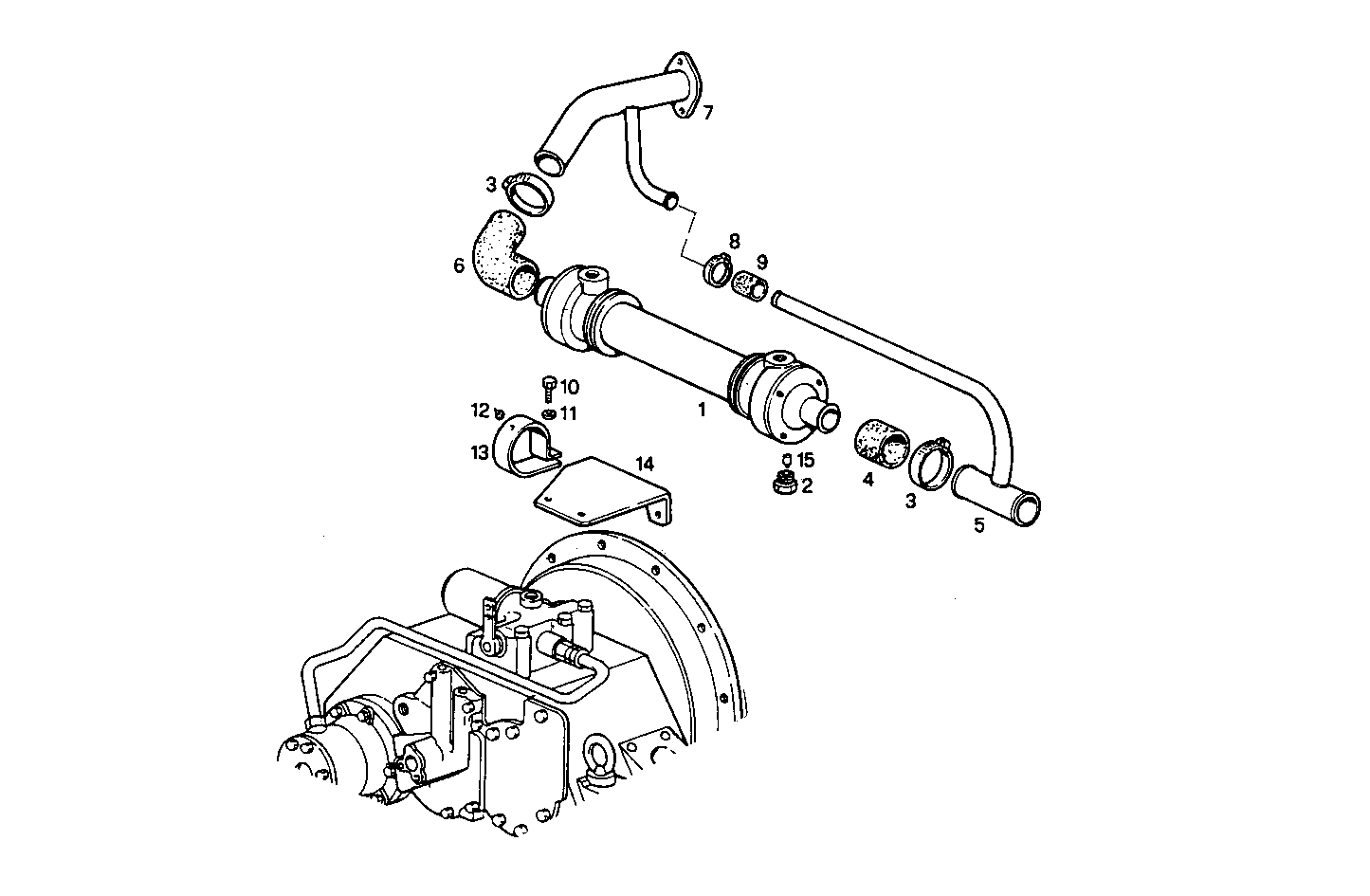MARINE GEAR ZF-MPM IRM 350 - 8210SRM36.10 8210SRM36 parts diagram