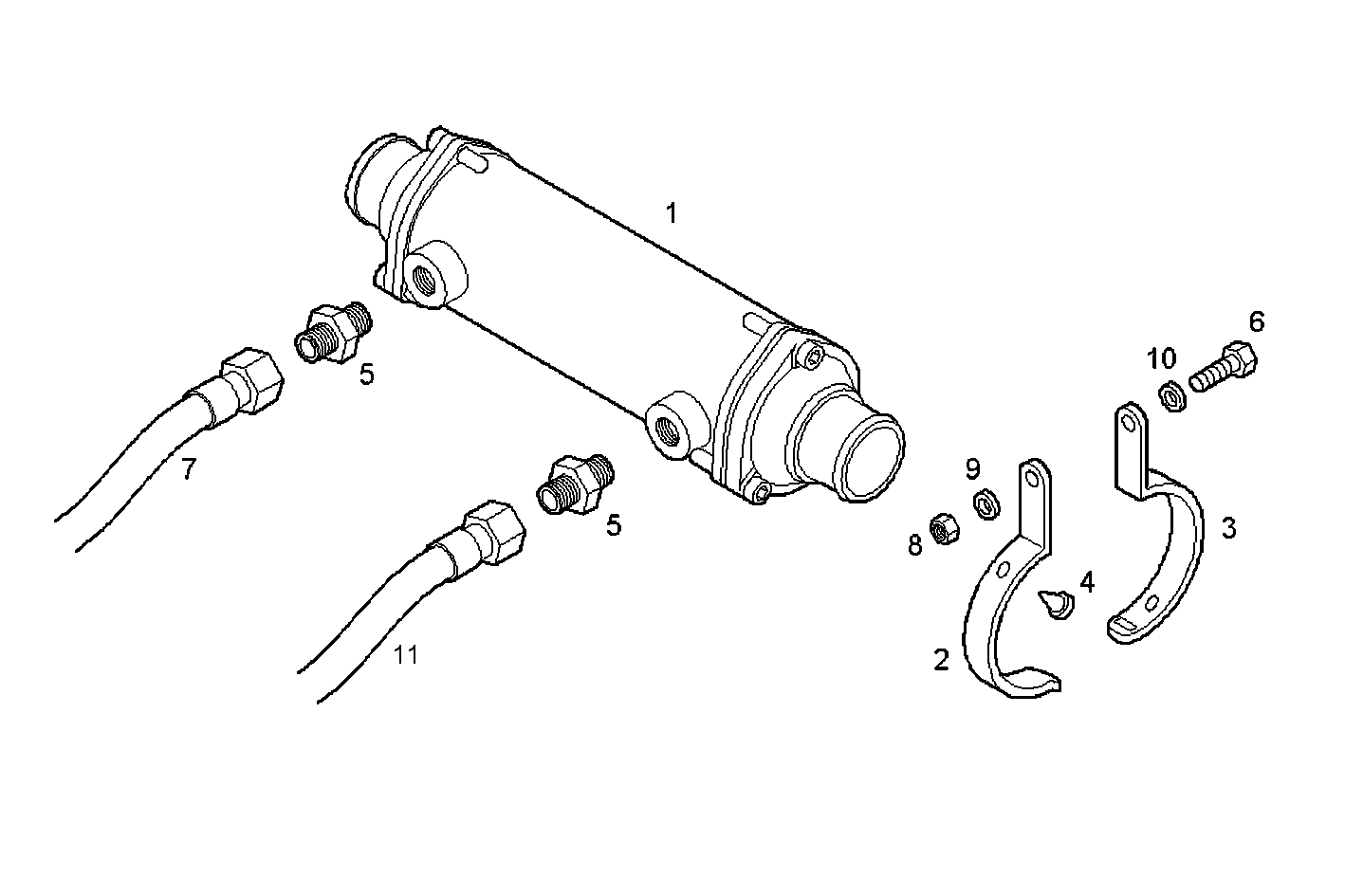 Single-engine - N60ENTM40.10 NEF 6 electron. parts diagram