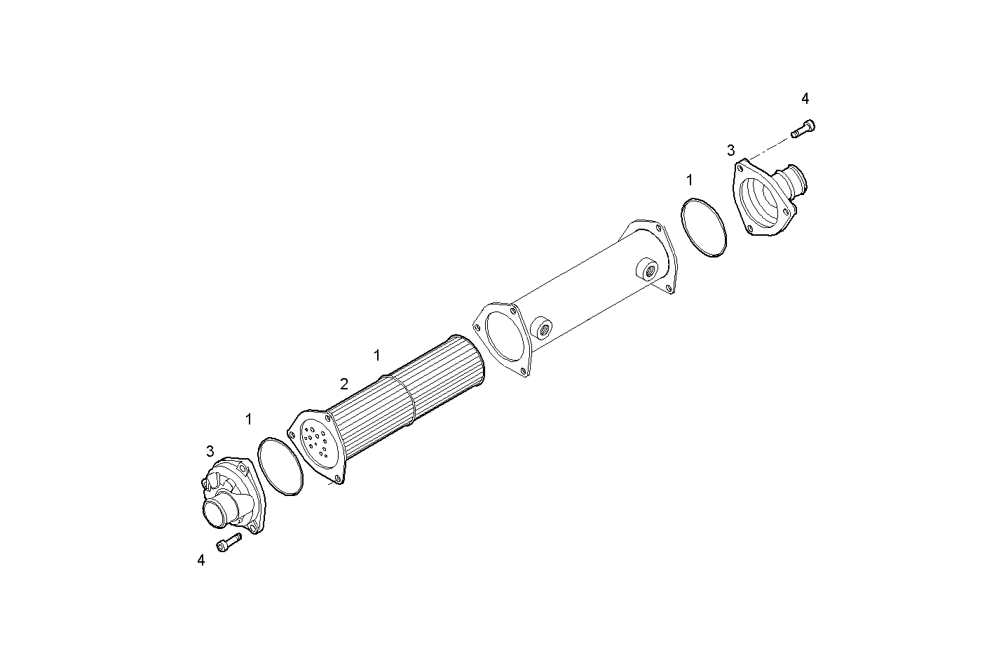 Single-engine - N60ENTM40.10 NEF 6 electron. parts diagram