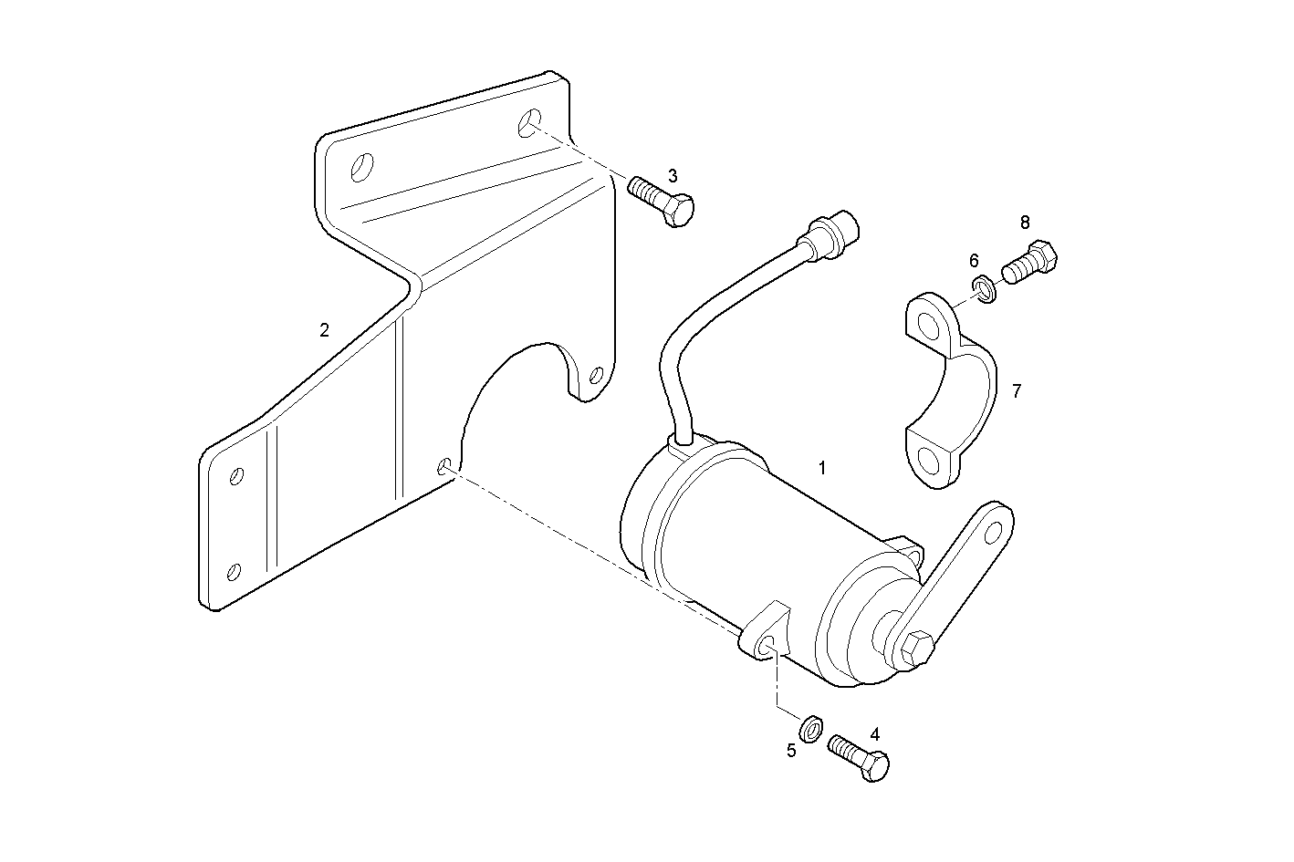 Single-engine - N60ENTM40.10 NEF 6 electron. parts diagram