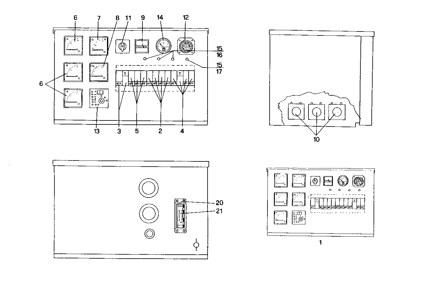 80A - GS8061i25.05 GS8061i25 parts diagram