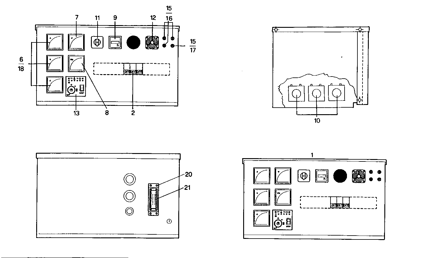 100A - GS8061i25.05 GS8061i25 parts diagram