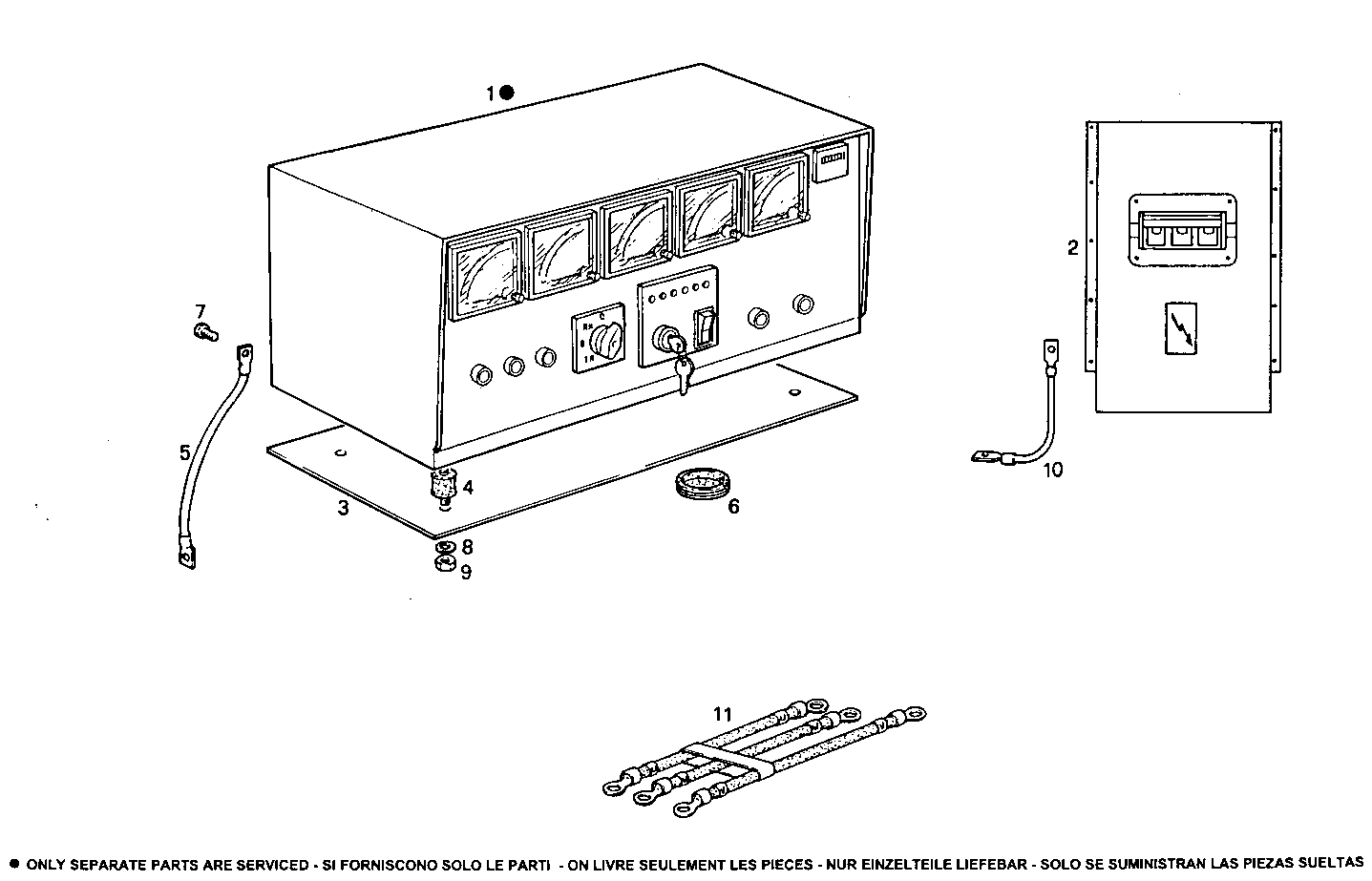 75-85KVA 220V 50-60Hz - GE7675i15.05A905 GE7675i15 parts diagram