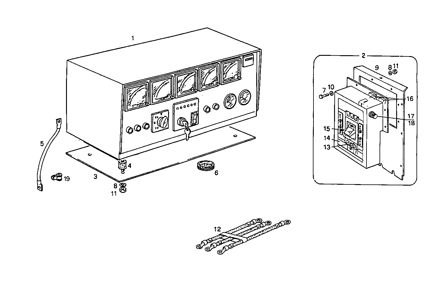 75-85KVA 220V 50-60Hz - GE7675i15.05A905 GE7675i15 parts diagram