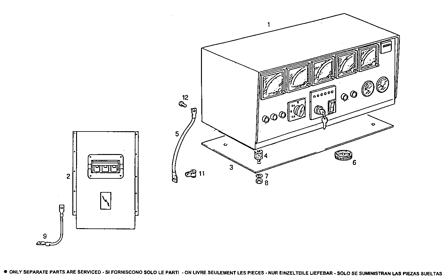 70-80KVA 220V 50-60Hz - GE7450Si15.05A905 GE7450Si15 parts diagram