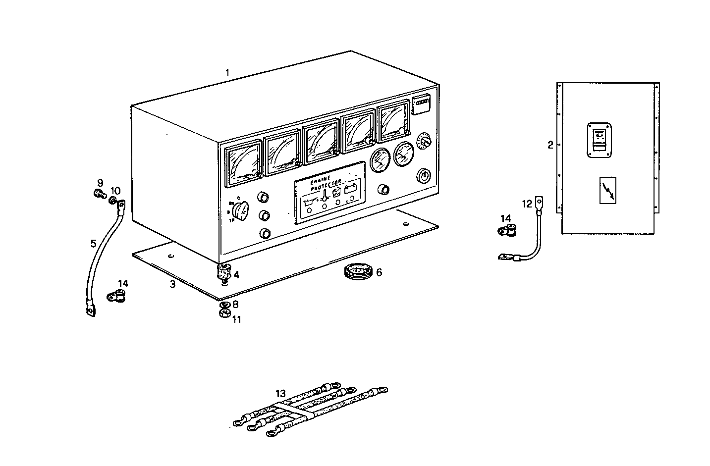 210KVA 220V 60HZ - GE8361SRi26.00A52S GE8361SRi26 parts diagram
