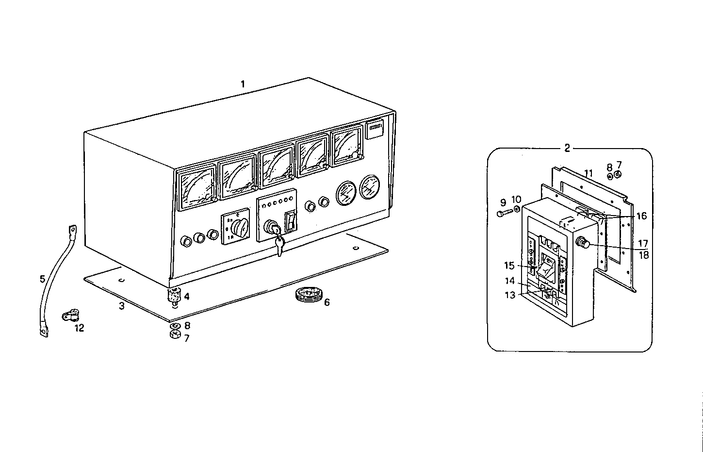 130-145KVA 380V 50-60HZ - GE8061SRi26.05A956 GE8061SRi26 parts diagram