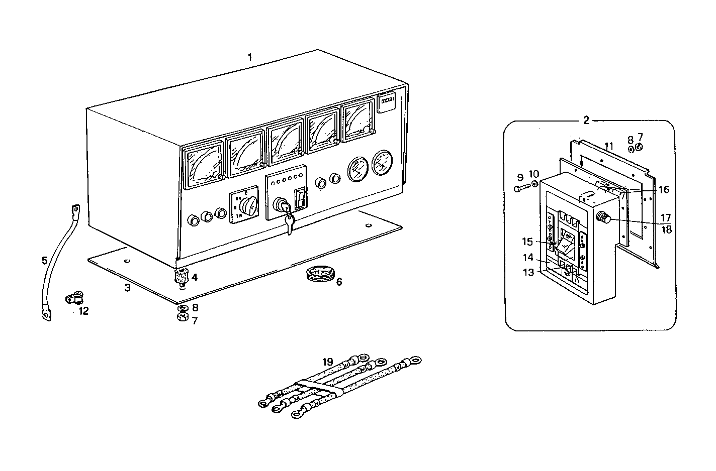 130KVA 220V 50HZ - GE8061SRi26.05A955 GE8061SRi26 parts diagram