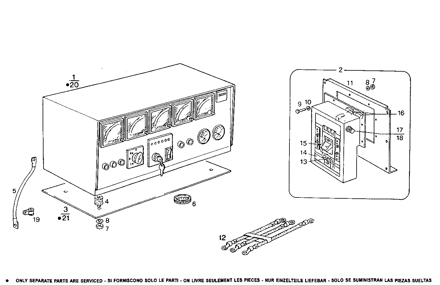 200-215KVA 380V 50-60HZ - GE8361SRi26.06A955 GE8361SRi26 parts diagram