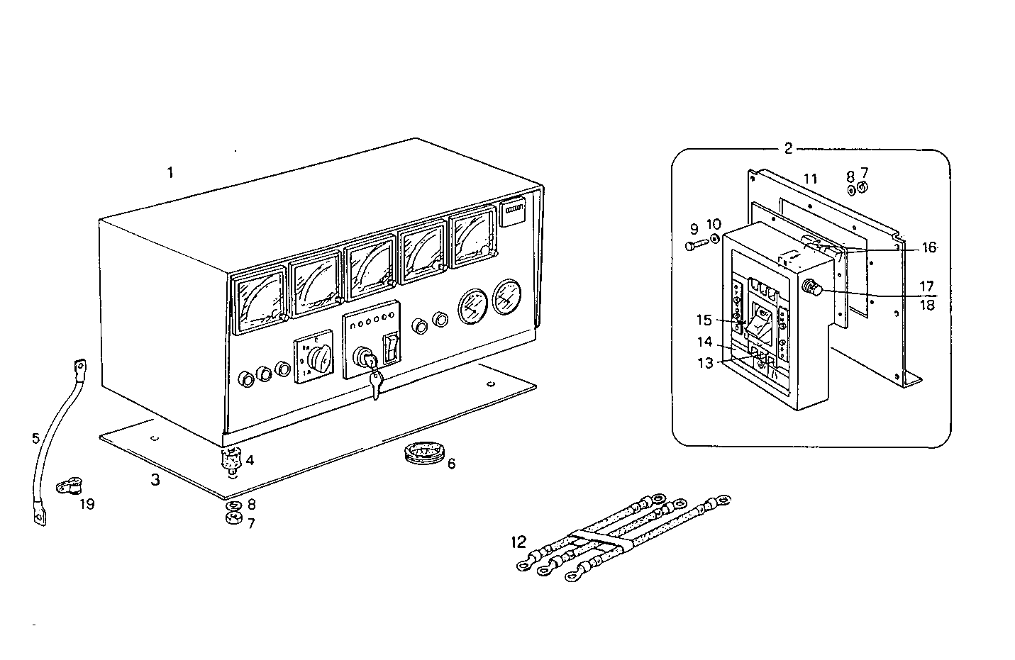 300-320KVA 380V 50-60HZ - GE8210SRi26.02A955 GE8210SRi26 parts diagram