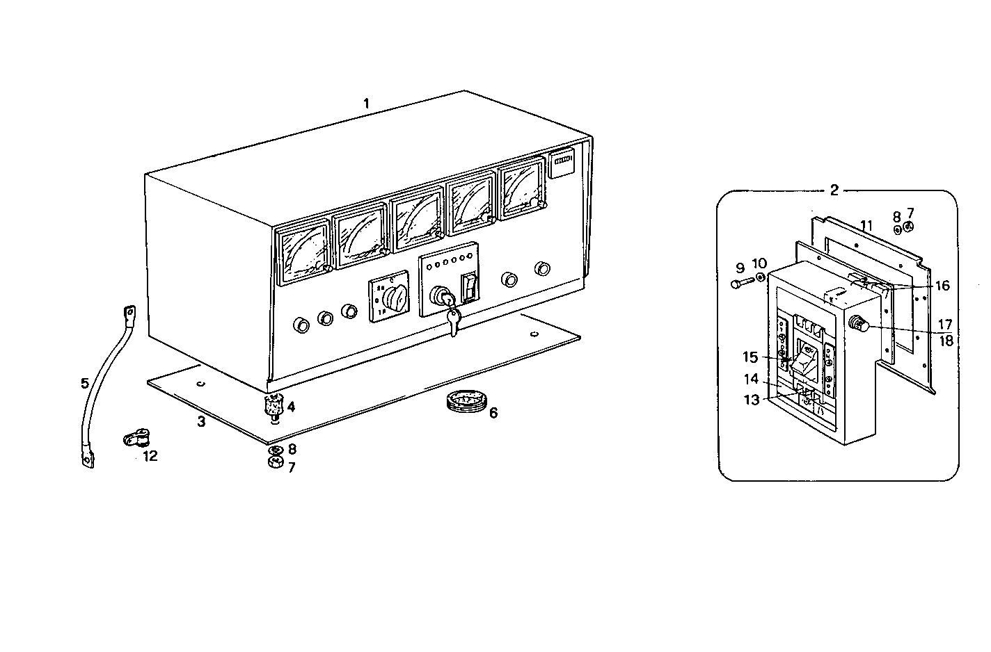 380-390KVA 380V 50-60HZ - GE8210SRi28.00A955 GE8210SRi28 parts diagram