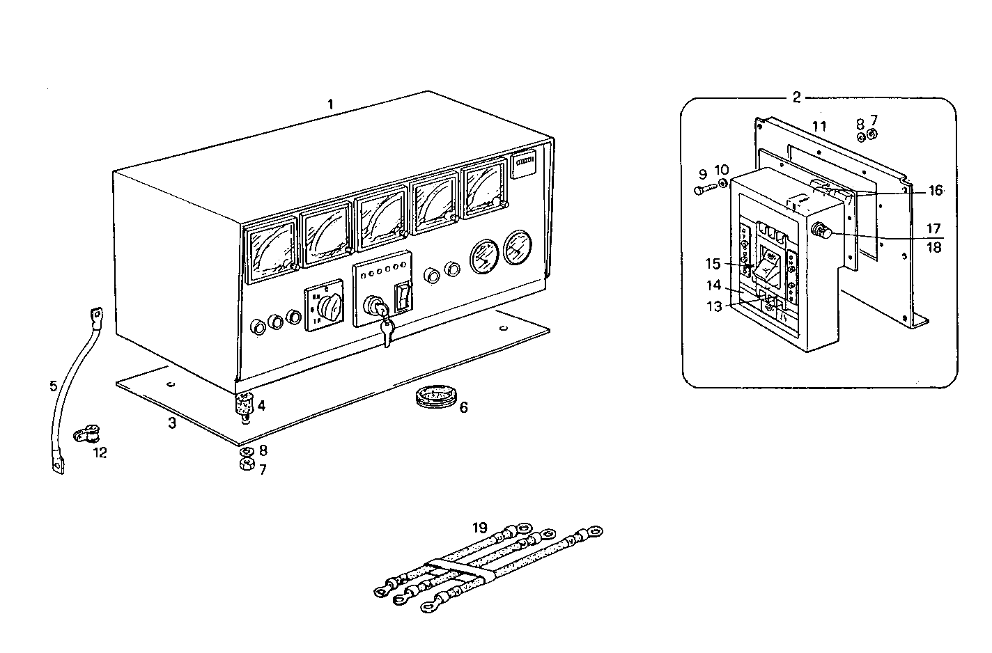 170KVA 220V 60HZ - GE8061SRi27.05A955 GE8061SRi27 parts diagram