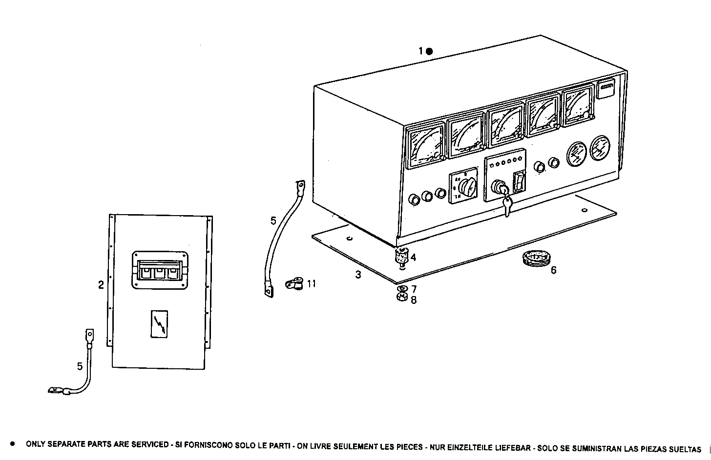 350-365KVA 380V 50-60HZ - GE8210SRi27.00A955 GE8210SRi27 parts diagram