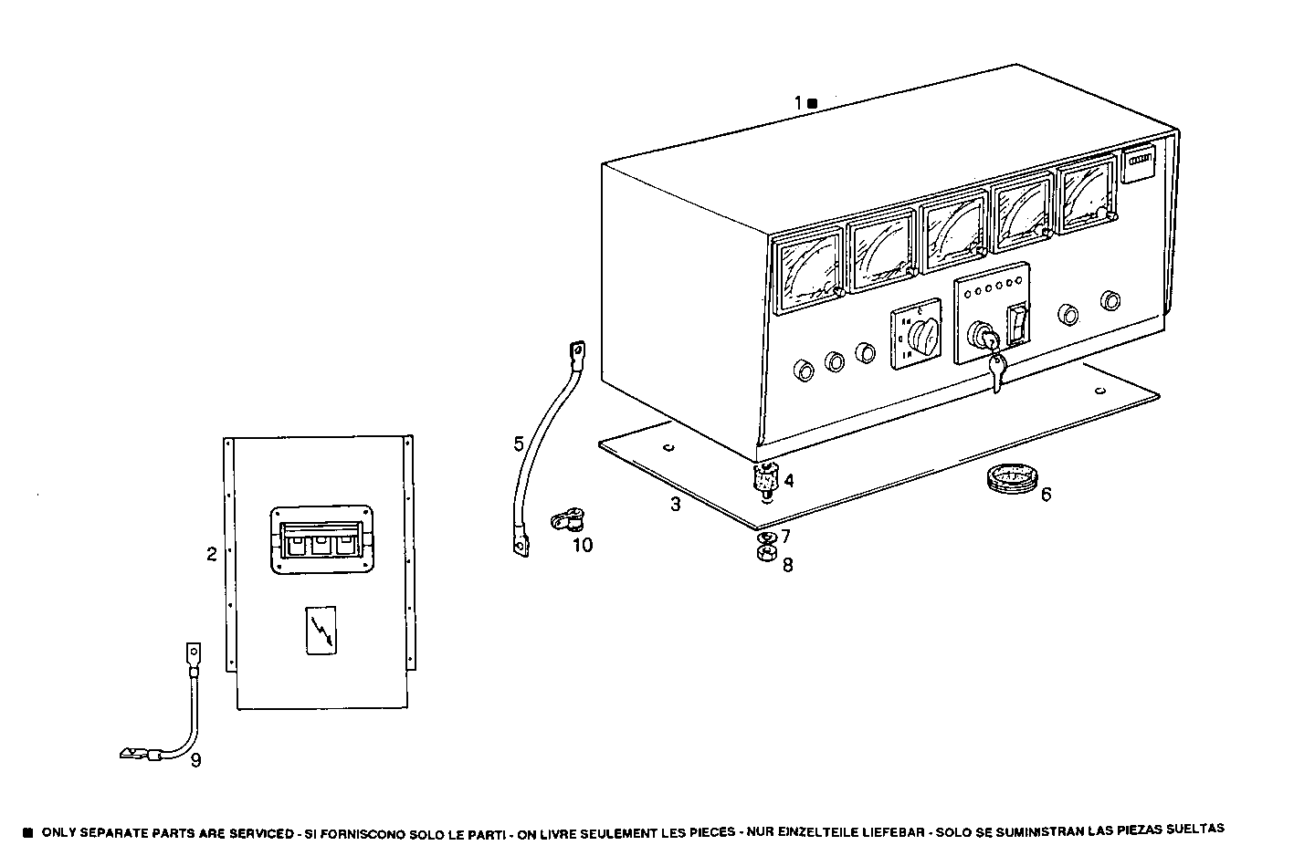 380KVA 380V 50HZ - GE8210SRi28.00A955 GE8210SRi28 parts diagram