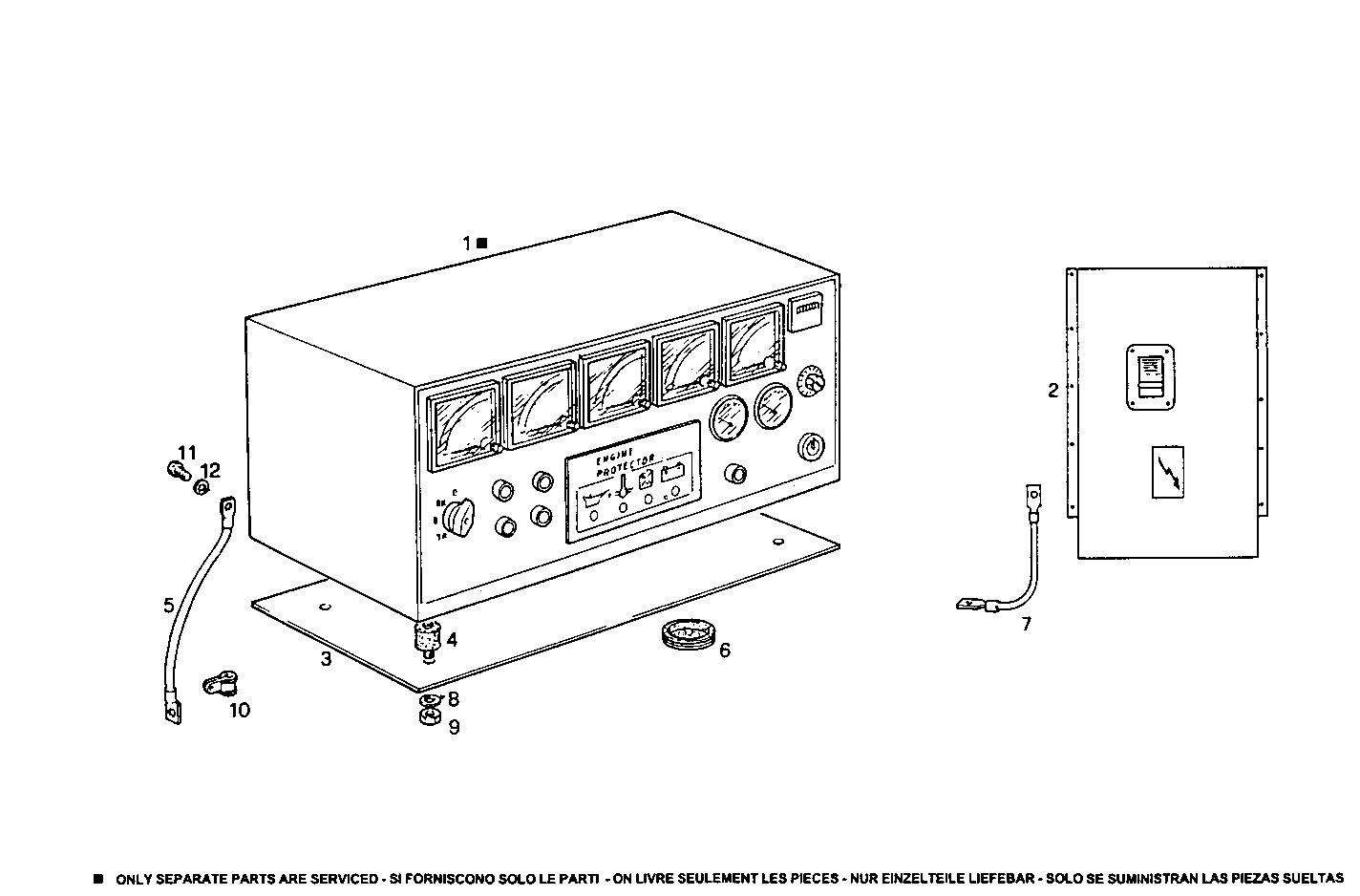 200-215KVA 220V 50-60HZ - GE8361SRi26.06A955 GE8361SRi26 parts diagram