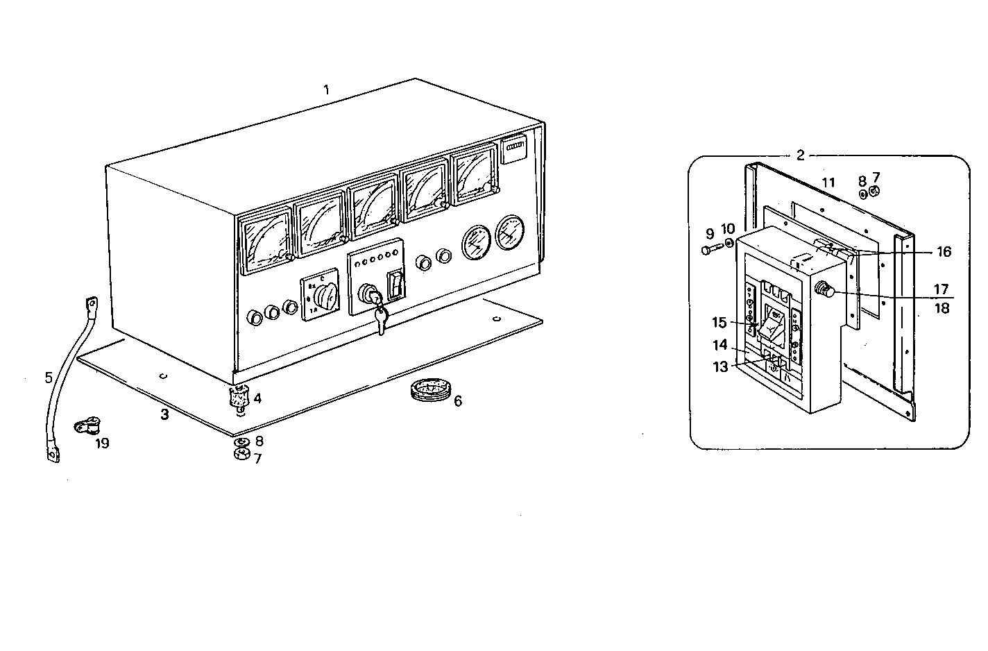 200-215KVA 380V 50-60HZ - GE8361SRi26.06A955 GE8361SRi26 parts diagram