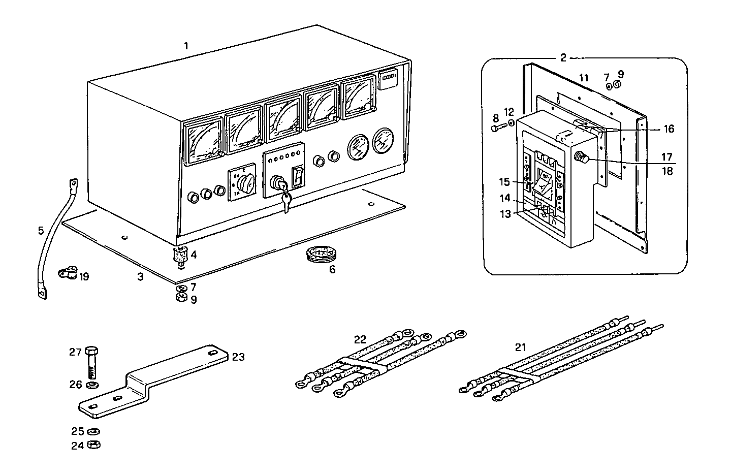 400KVA 380V 50HZ - GE8281SRi26.01A955 GE8281SRi26 parts diagram
