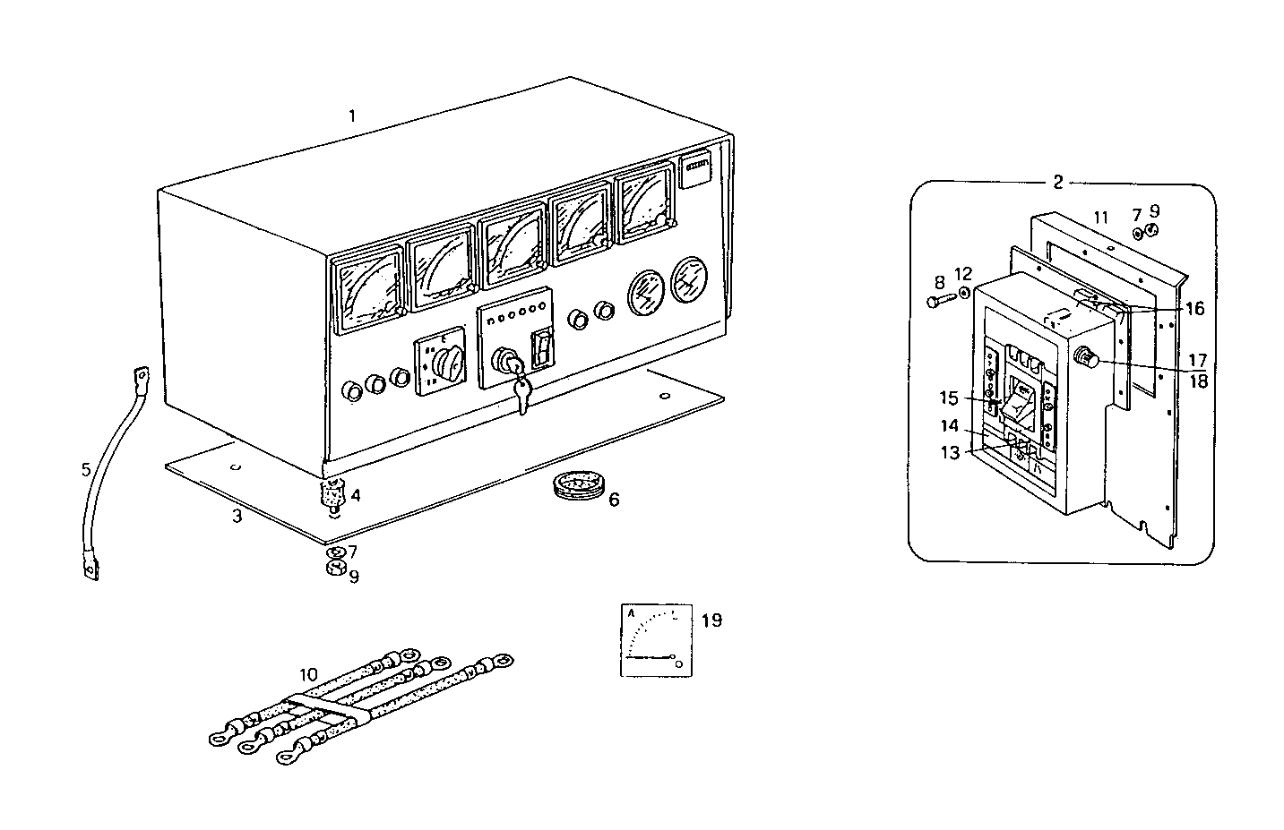 170KVA 220V 60HZ - GE8061SRi27.05A955 GE8061SRi27 parts diagram