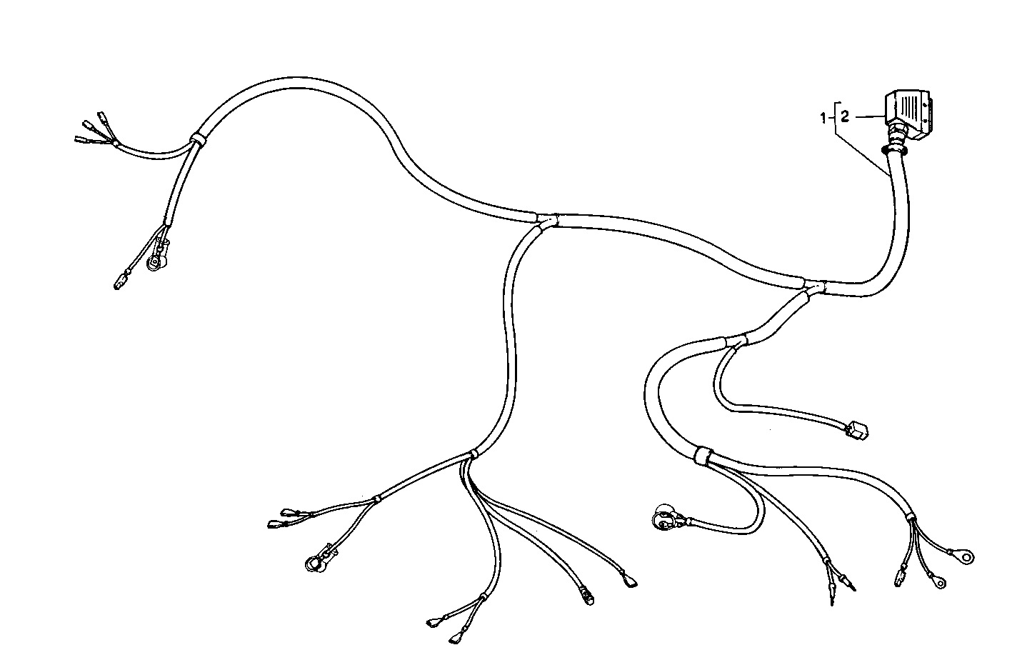 CABLES AND FITTING  FOR GENSET - GE8361SRi26.00A70E GE8361SRi26 parts diagram