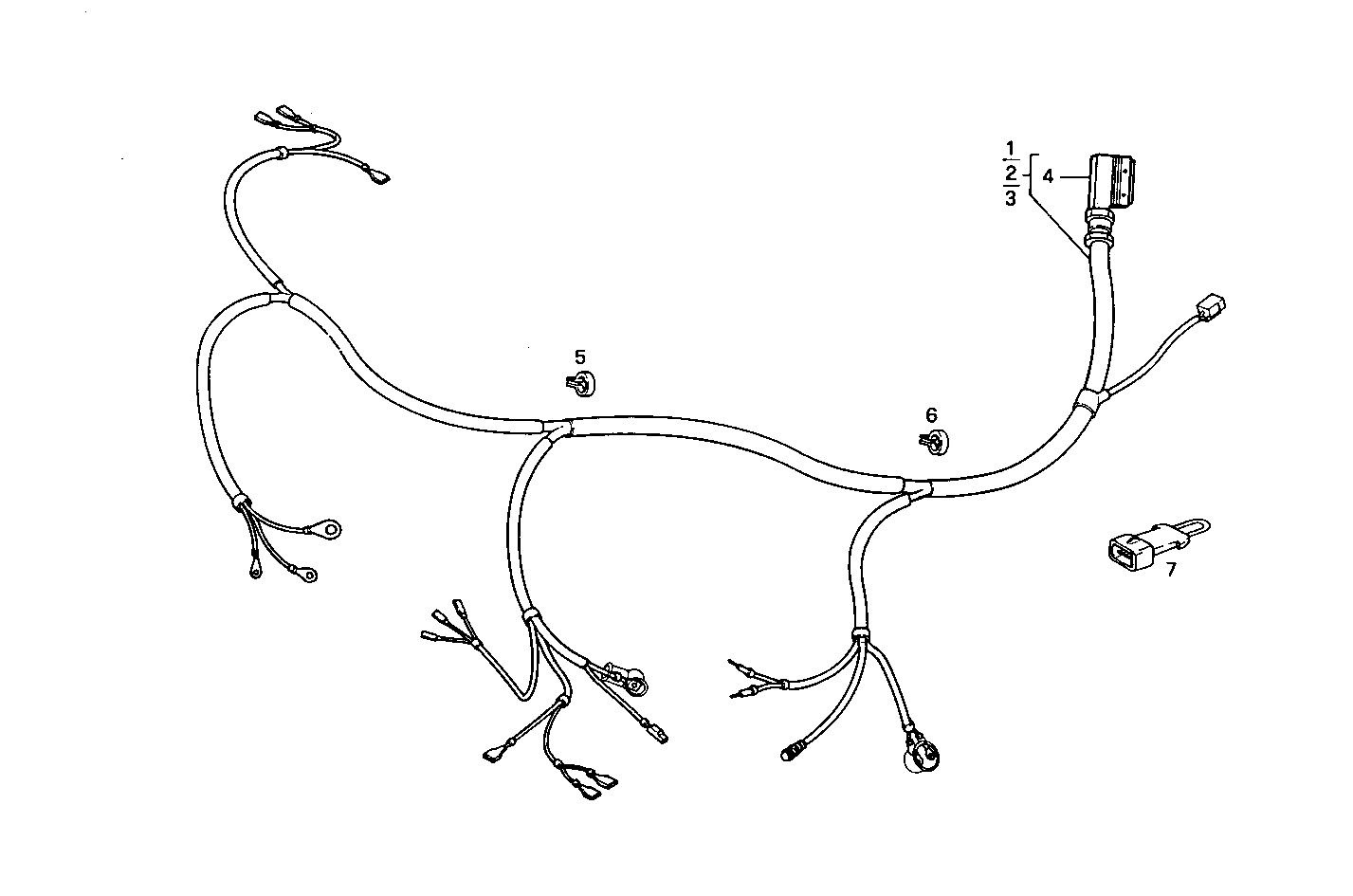 CABLES AND FITTING  FOR GENSET - GE8210SRi27.00A955 GE8210SRi27 parts diagram