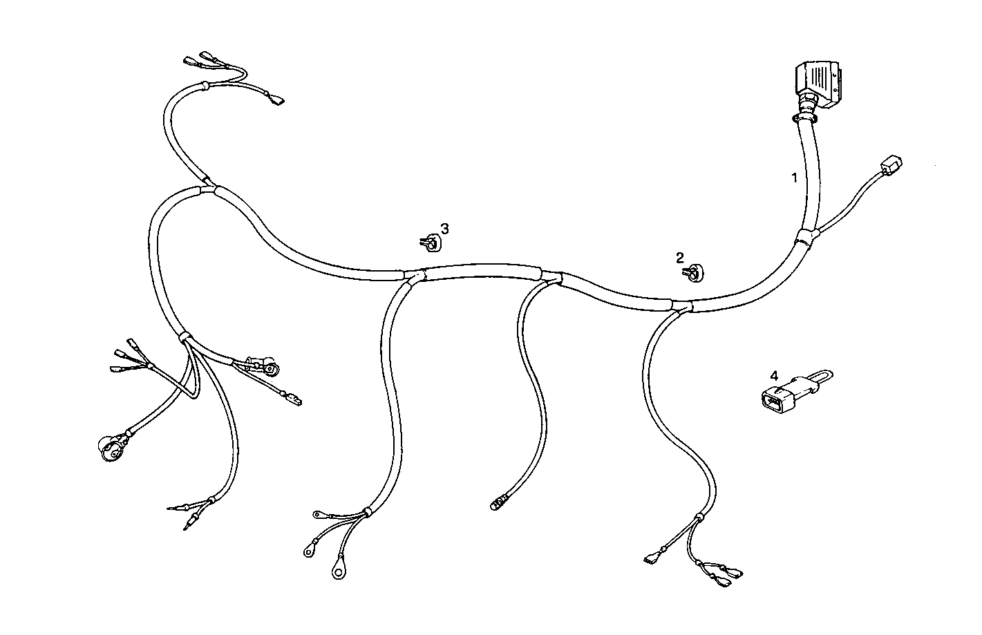 CABLES AND FITTING  FOR GENSET - 8210SRi29.00 8210SRi29 parts diagram