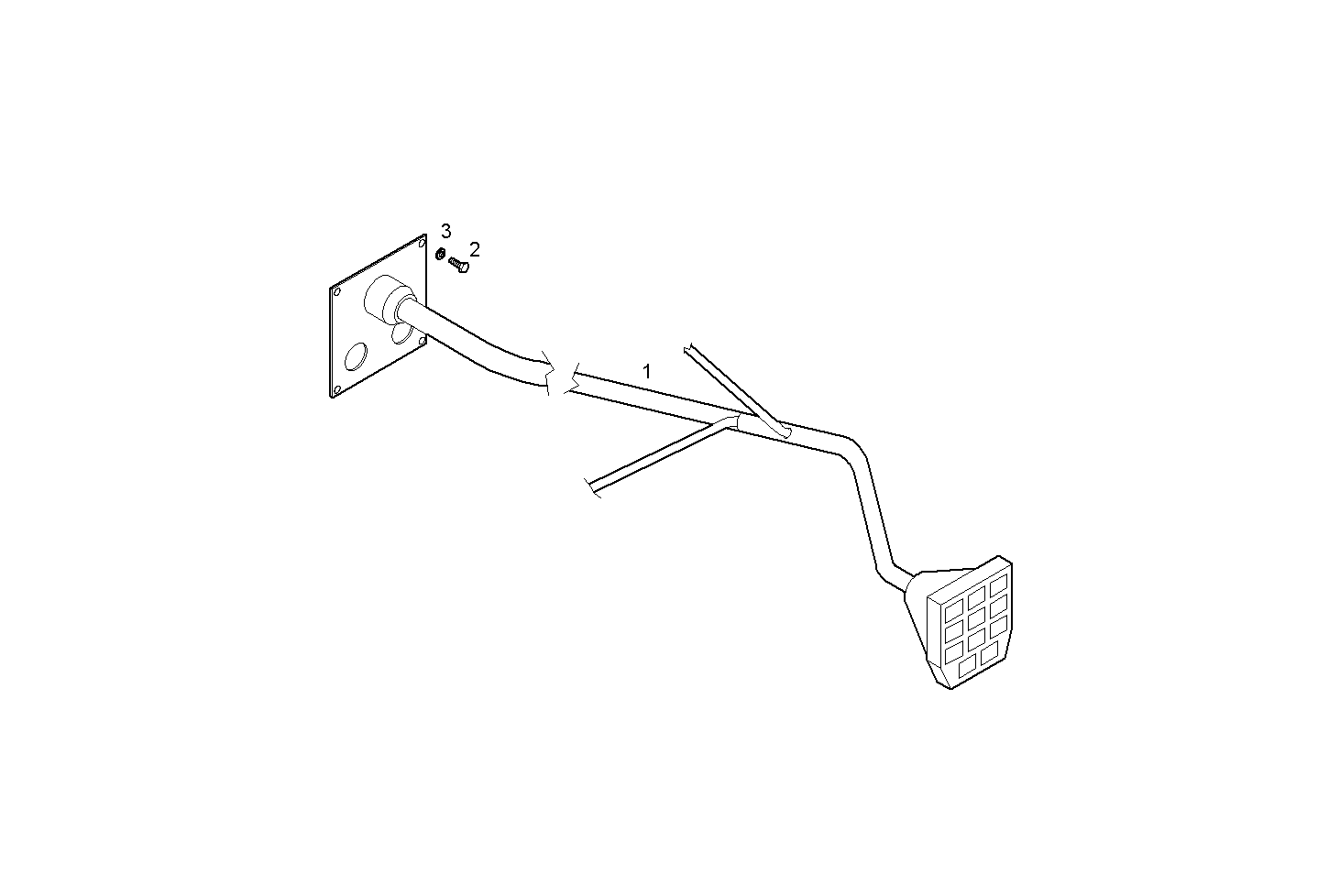CABLES - NEF45TM2.A002 NEF 4 mechanic. parts diagram