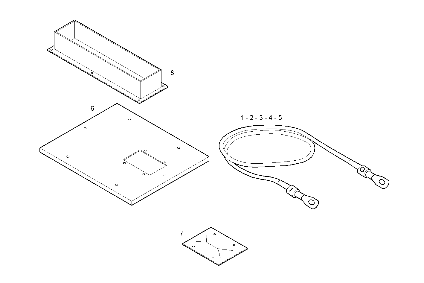 POWER CABLES - GECURSOR400E.R990 CURSOR 13 parts diagram