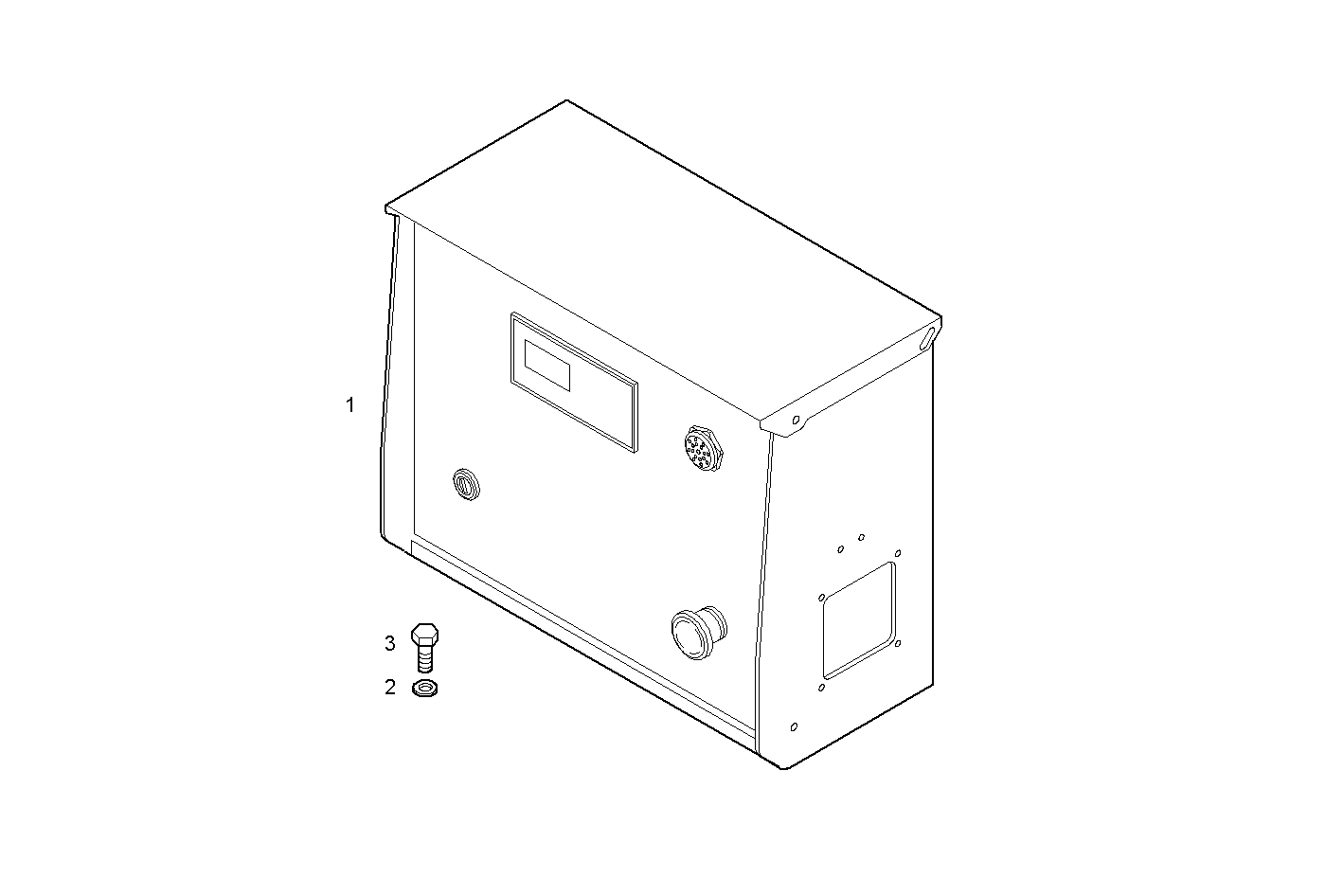 AUTOMATIC  CONTROL PANEL - GENEF200E.R980 NEF 6 electron. parts diagram