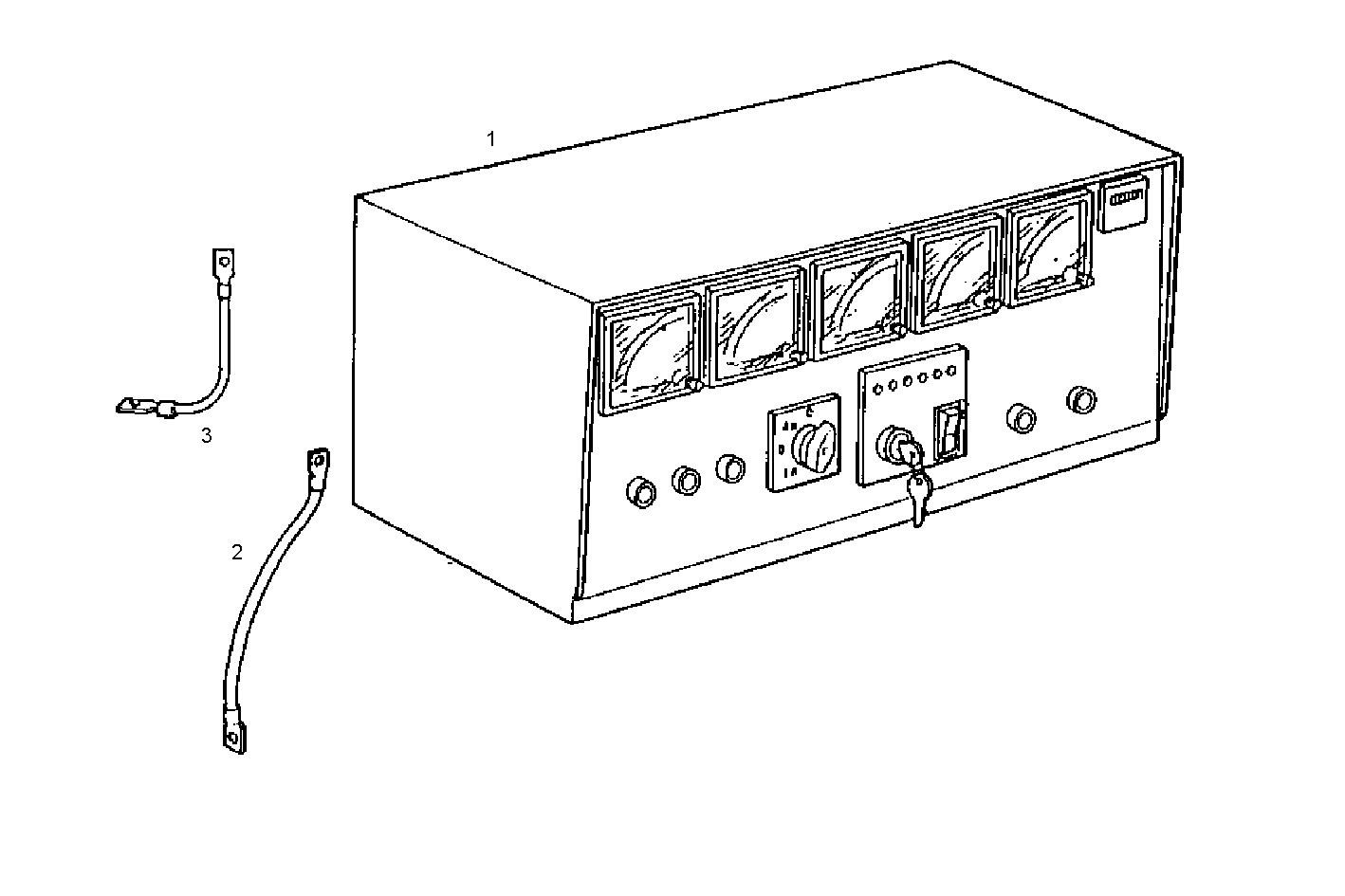 POWER SWITCHBOARD - GECURSOR300ED.R990 CURSOR 10 - TIER 3 parts diagram