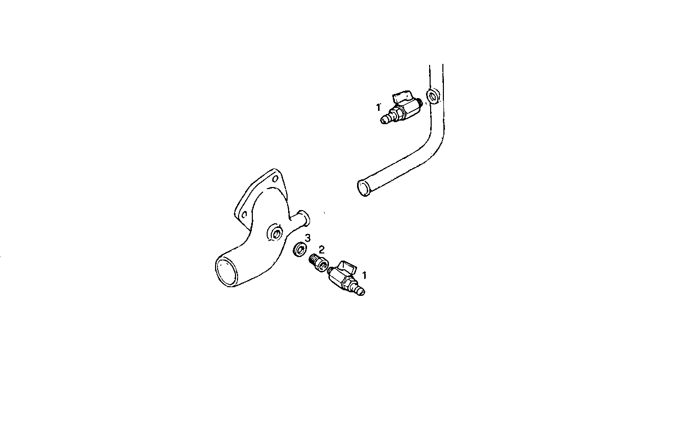 PREARRANGEMENT FOR CALORIFIER - 8460SM19.12 8460SM19 parts diagram