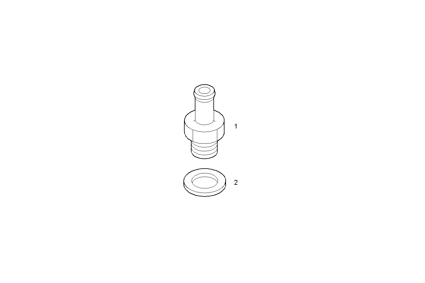 PREARRANGEMENT FOR CALORIFIER - S30ENTM23.10 SOFIM HPI 3.0L parts diagram