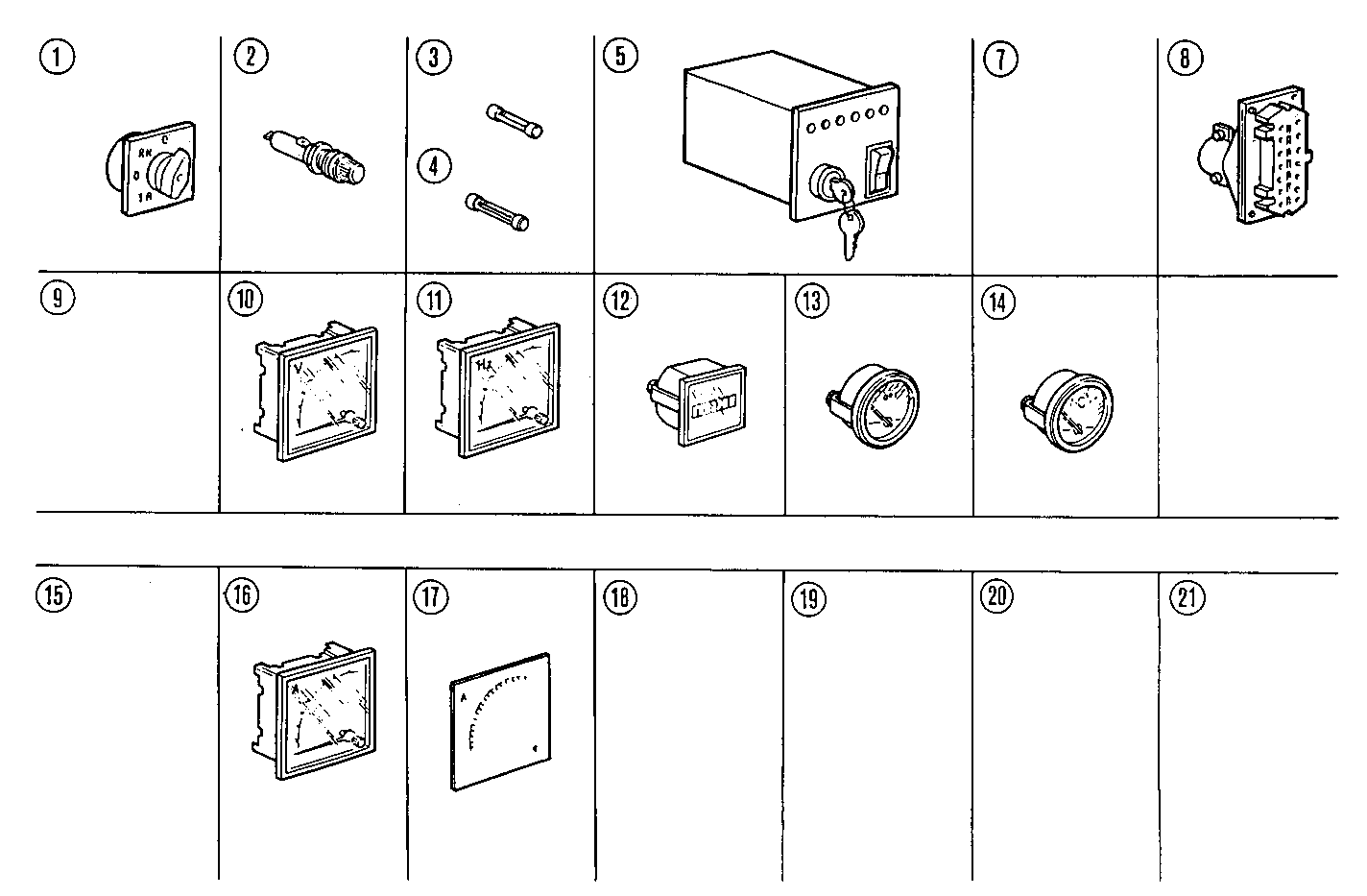 MANUAL CONTROL BOARD - GE8210SRi25.00A955 GE8210SRI25 parts diagram