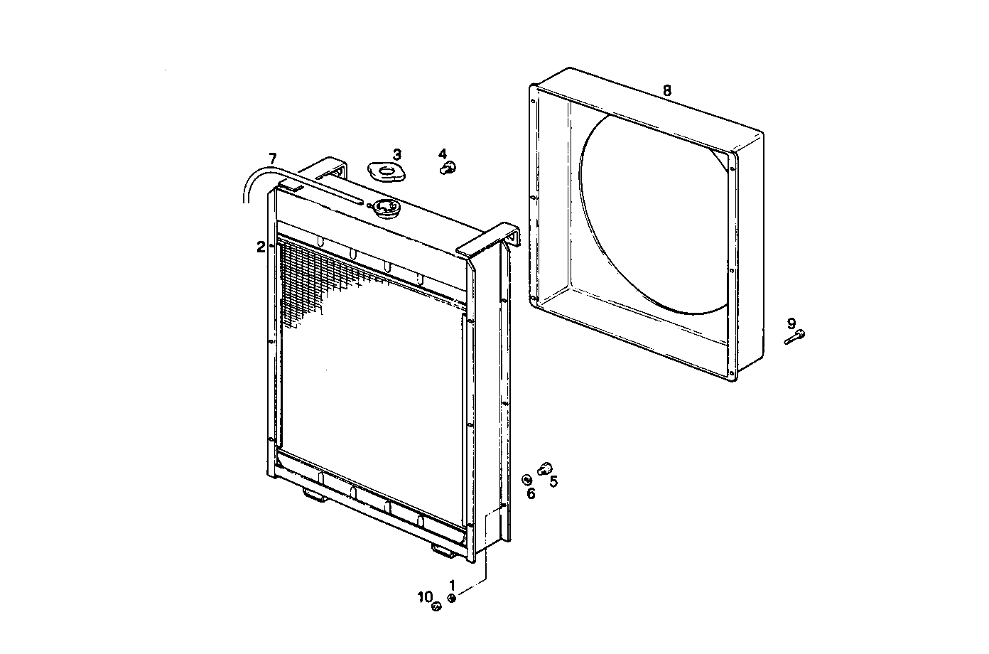 RADIATOR - PU8065SRE10.00A100 PU8065SRE10 parts diagram