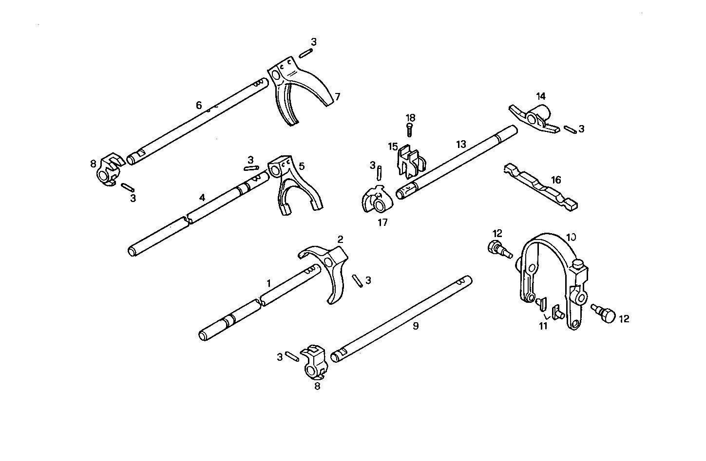 TRANSMISSION - 8140SRC30.20A001 8140SRC30 parts diagram