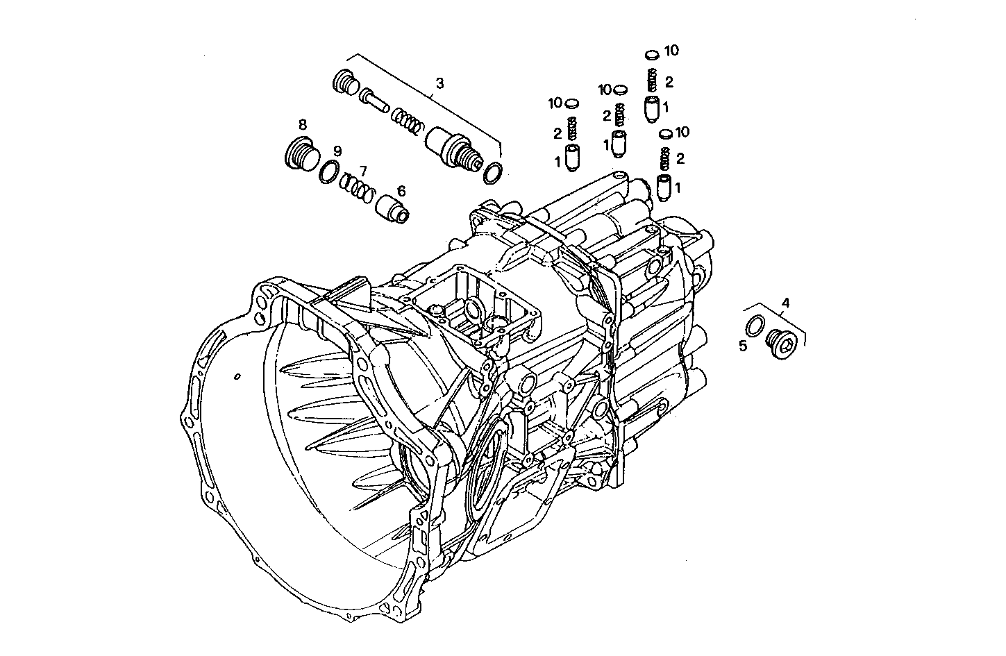TRANSMISSION - 8140SRC21.00 8140SRC21 parts diagram