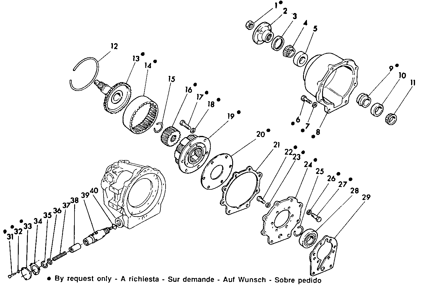 MARINE GEAR - 8041M09.01 8041M09 parts diagram