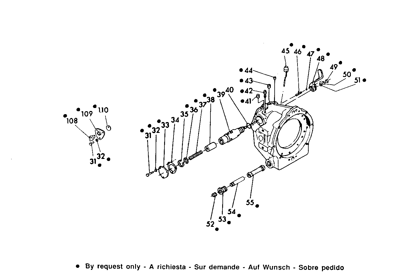MARINE GEAR - 8041M08.01 8041M08 parts diagram