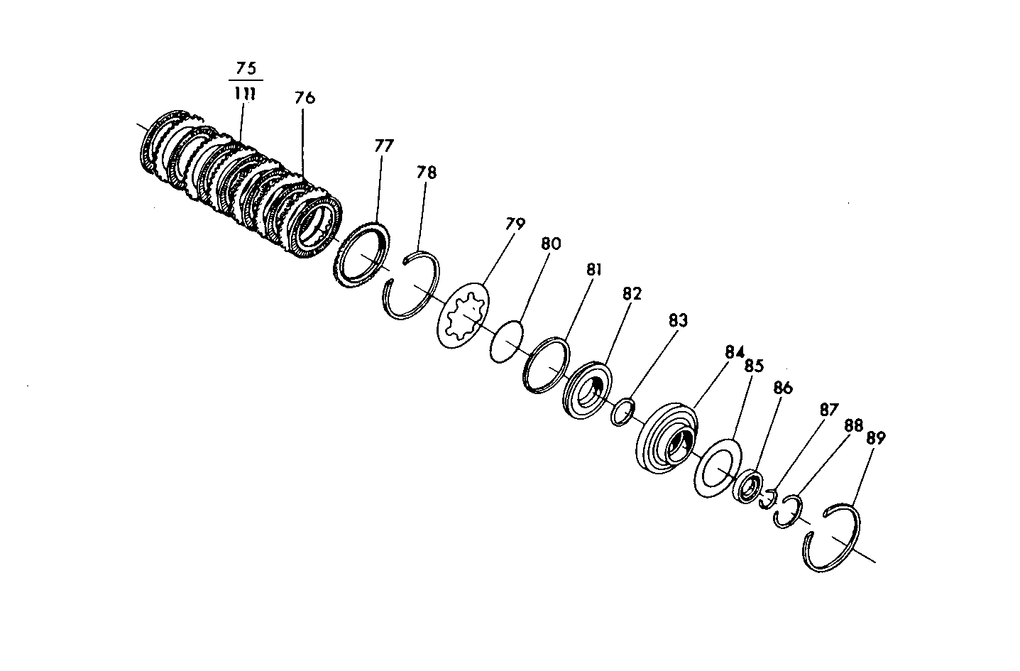 MARINE GEAR - 8041M08.01 8041M08 parts diagram
