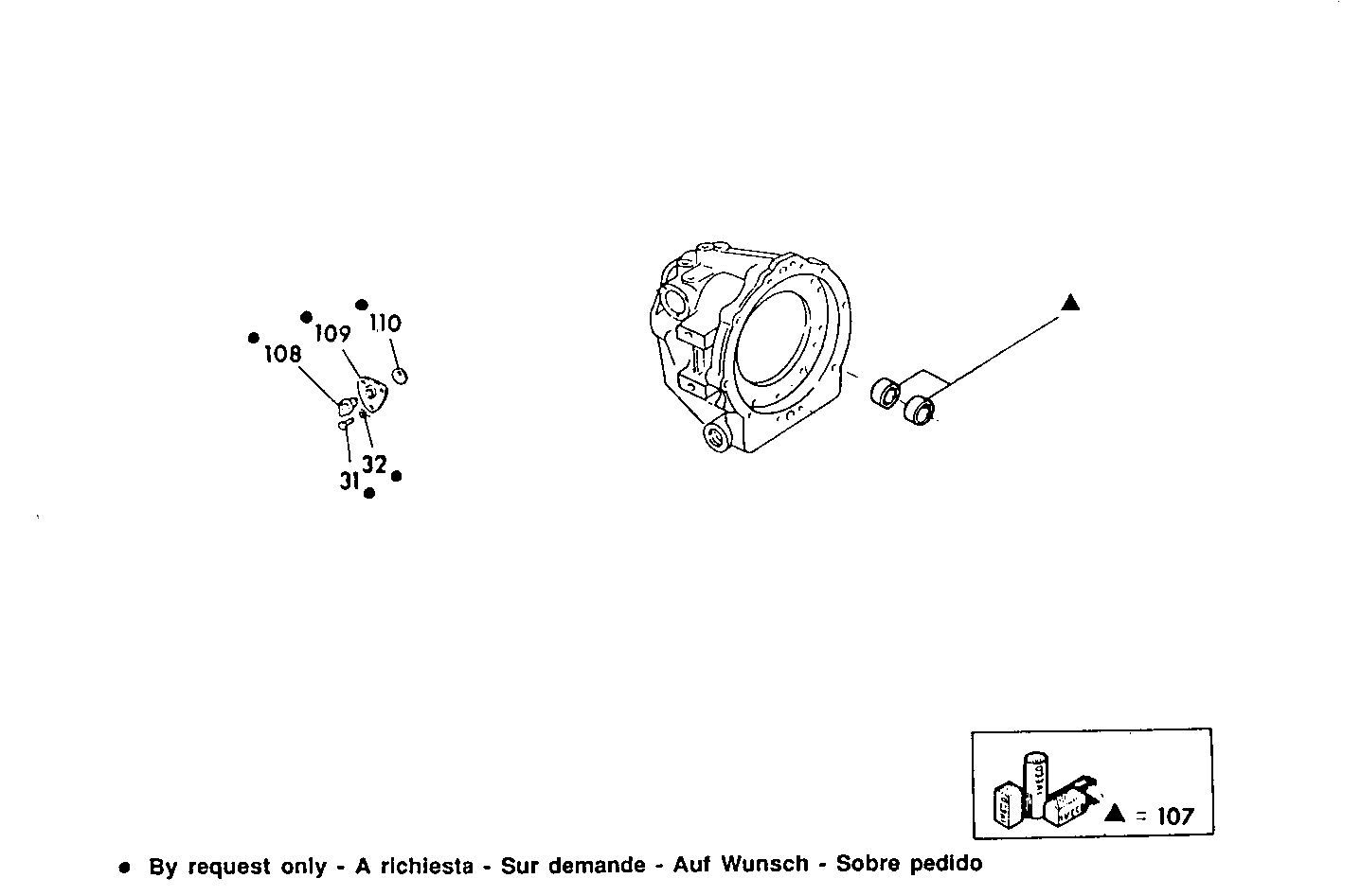 MARINE GEAR - 8041M08.01 8041M08 parts diagram