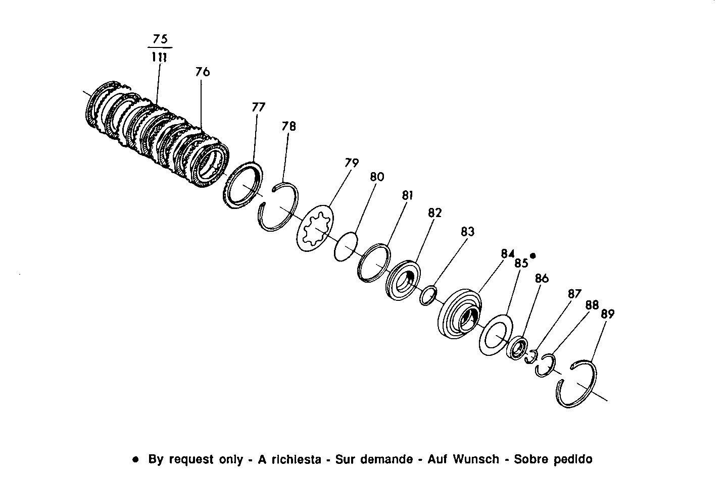 MARINE GEAR - 8041M08.01 8041M08 parts diagram