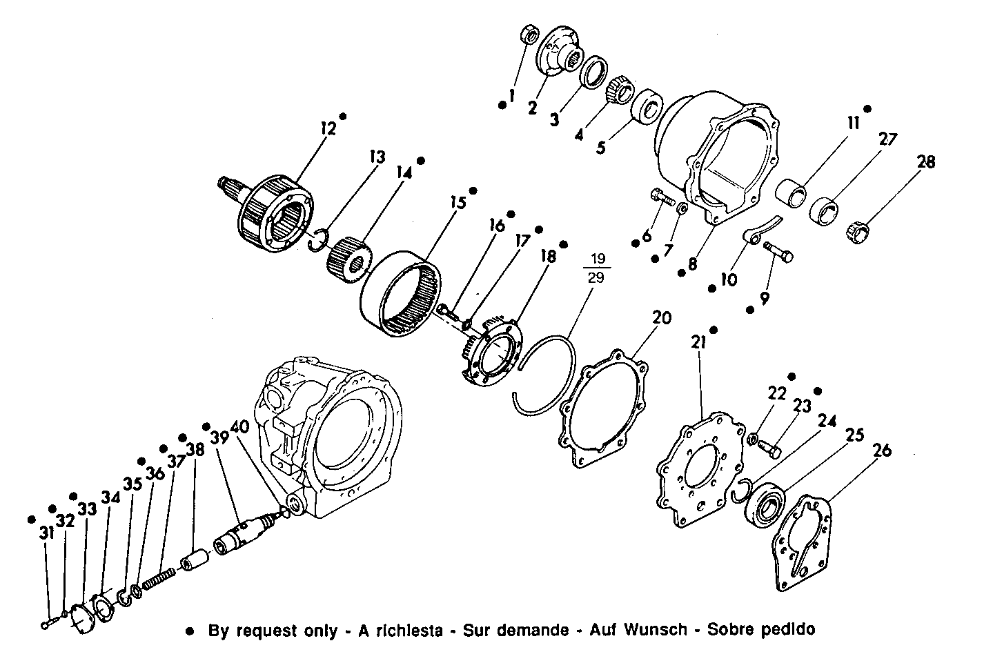 MARINE GEAR - 8041M08.21 8041M08 parts diagram