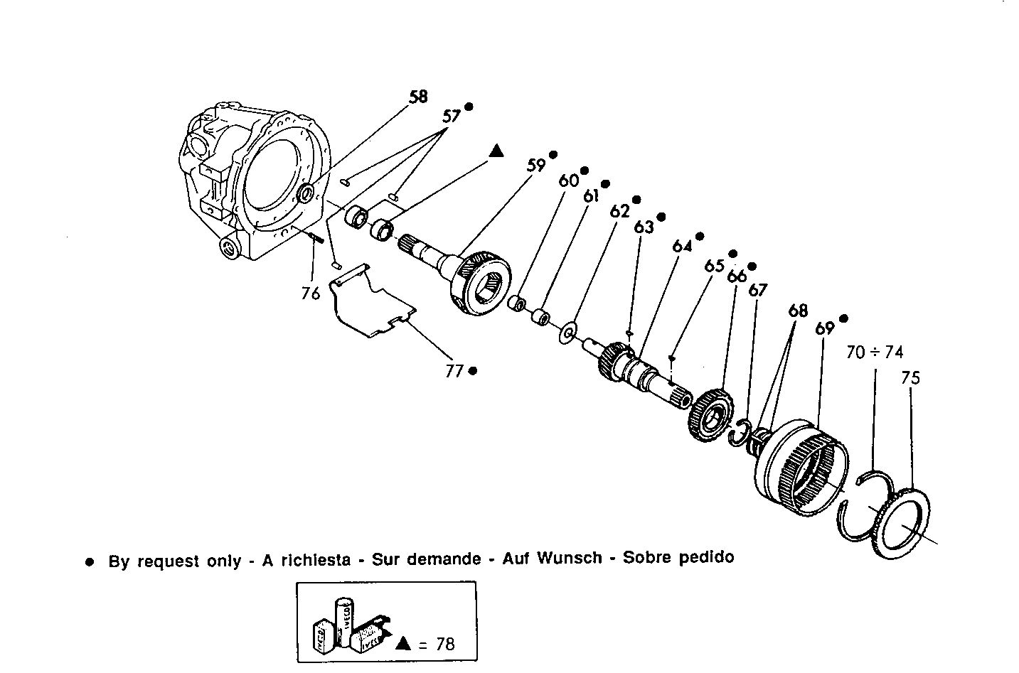 MARINE GEAR - 8061M12.00 8061M12 parts diagram