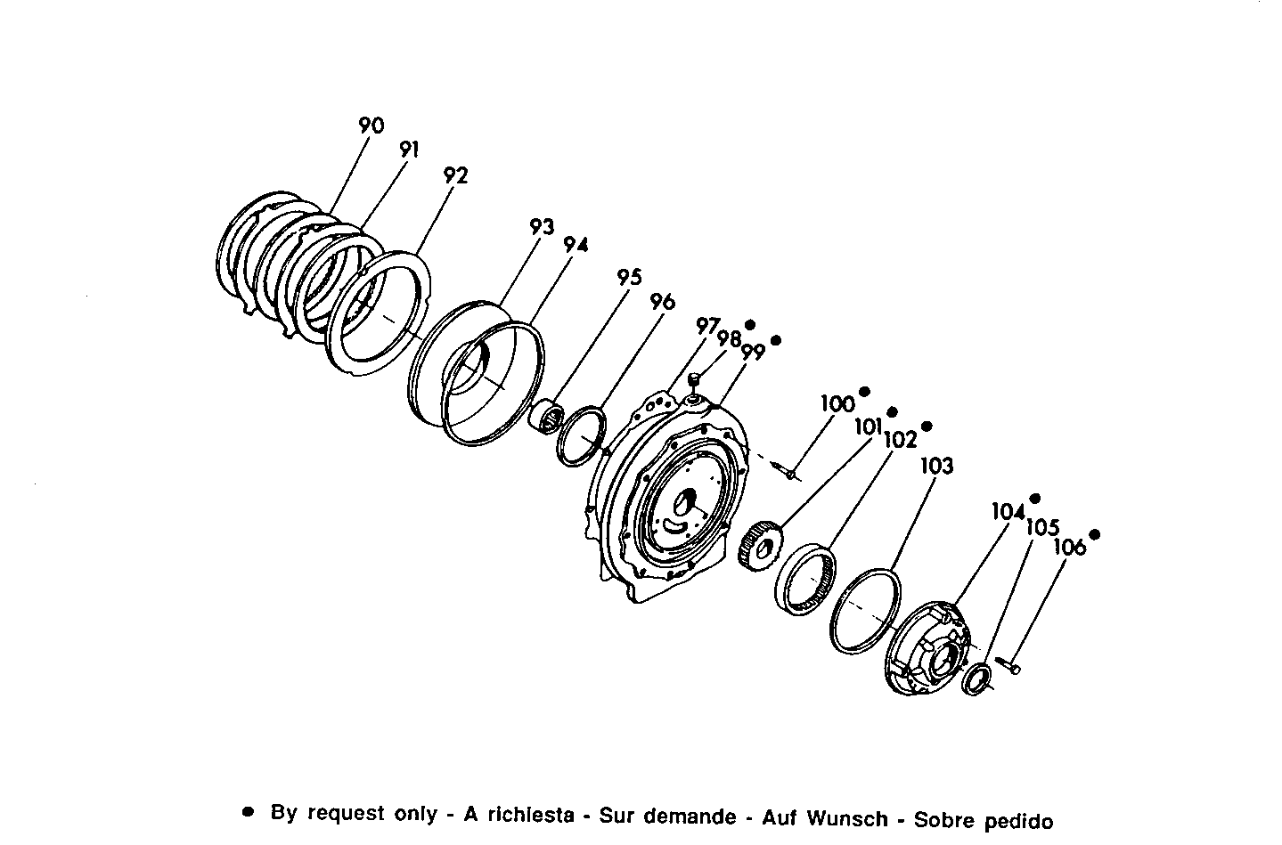 MARINE GEAR - 8061M12.00 8061M12 parts diagram